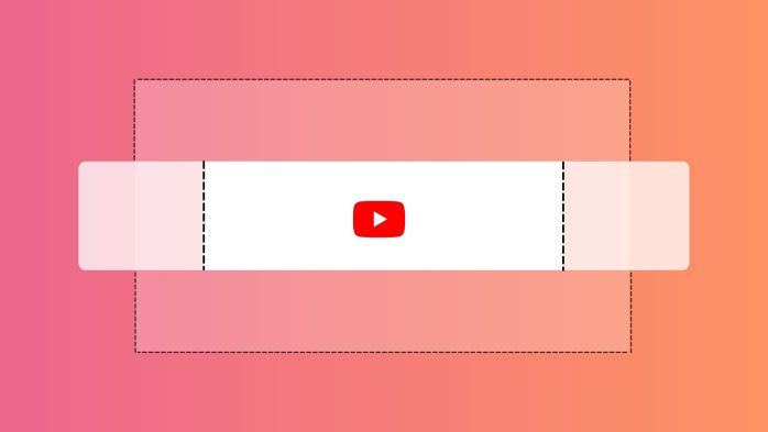 Kích thước banner YouTube